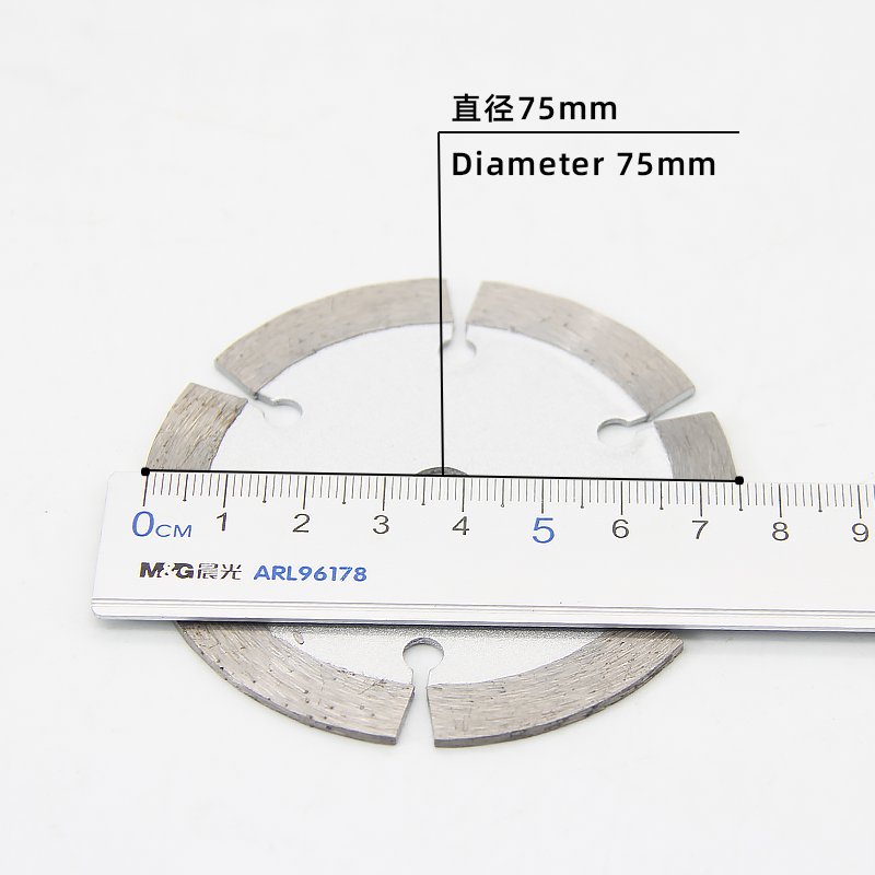 75mm Stone Engraving Diamond Disc with 10mm Bore - product view 3