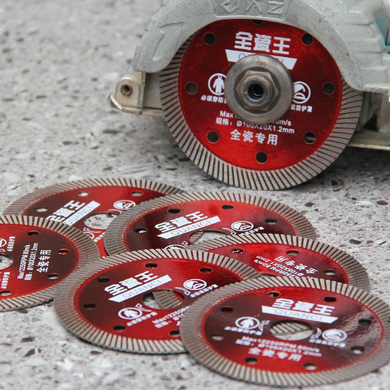 105mm 108-Tooth Small Ripple Ceramic Tile Blade - product view 3
