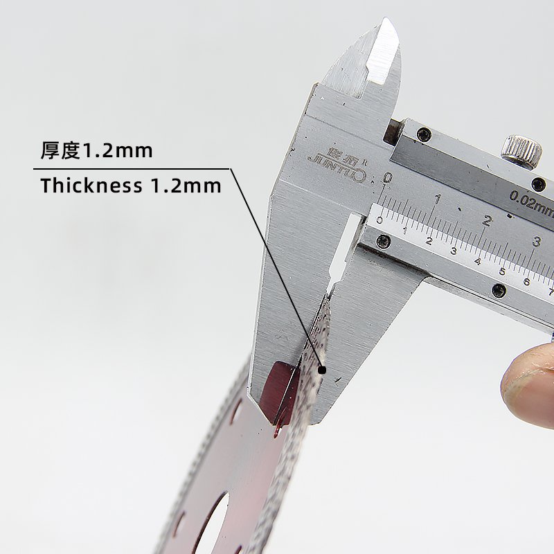 105mm K-Wave Ceramic Tile Blade with Transparent Red - product view 6