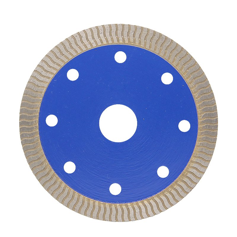 105mm Blue Wave Rim Ceramic Tile Blade - product view 2