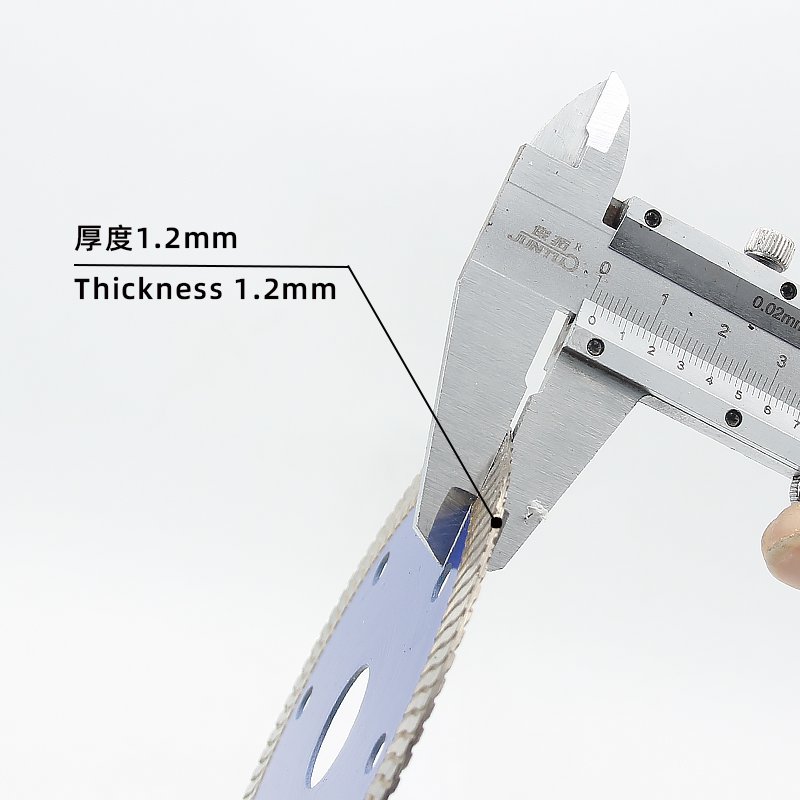 105mm Blue Wave Rim Ceramic Tile Blade - product view 6