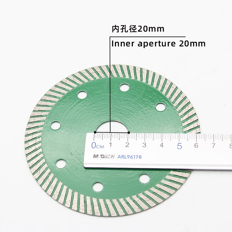 105mm 72-Tooth Corrugated Ceramic Tile Blade - product view 4