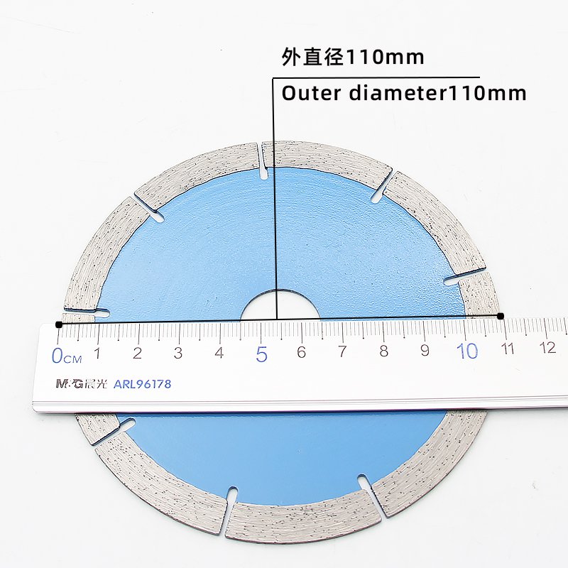 110mm U-Tooth Stone & Tile Chamfering Blade - product view 6