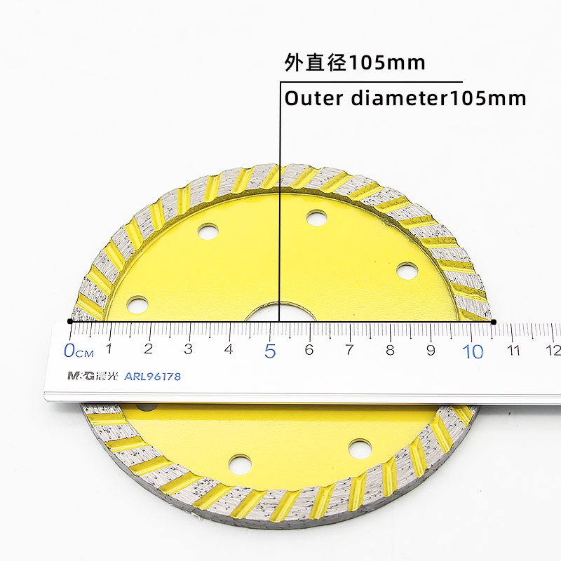 110mm Diamond Cutting & Grinding Blade with 5mm Thickness - product view 3