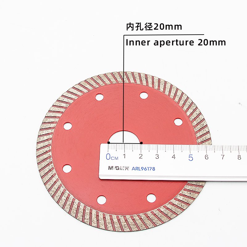 110mm 72-Tooth Corrugated Ceramic Cutting Blade - product view 4