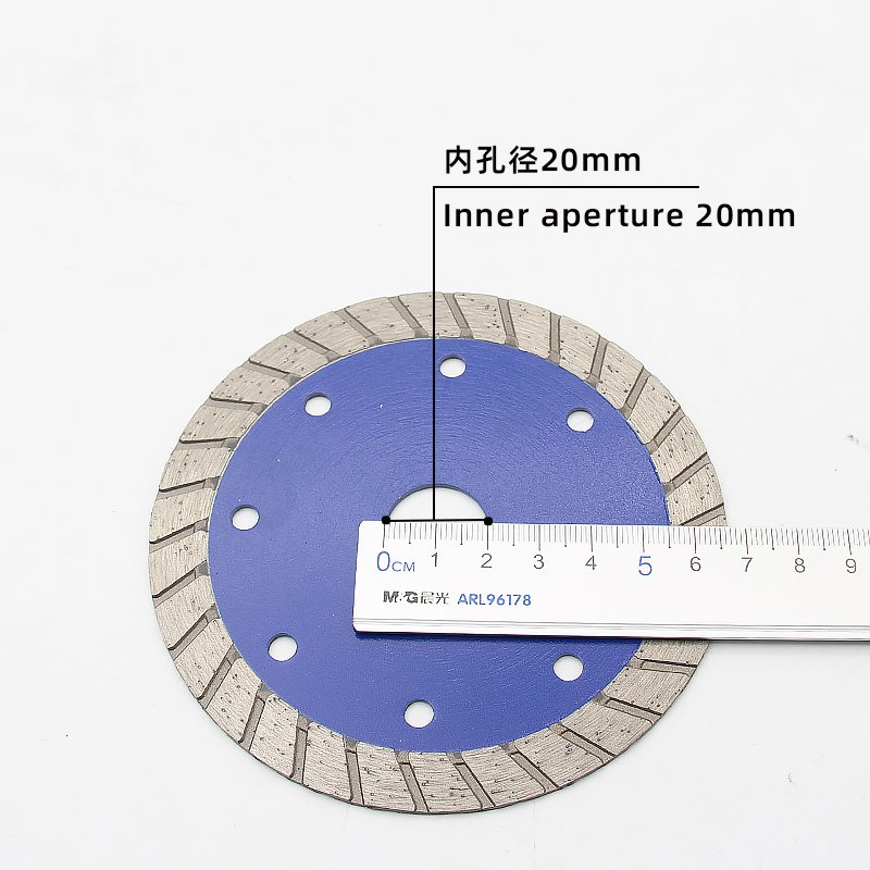 110mm 30-Tooth Corrugated Stone Cutting Blade - product view 4
