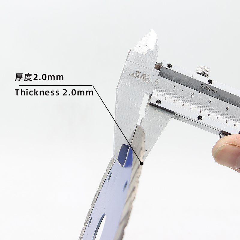 110mm 30-Tooth Corrugated Stone Cutting Blade - product view 6