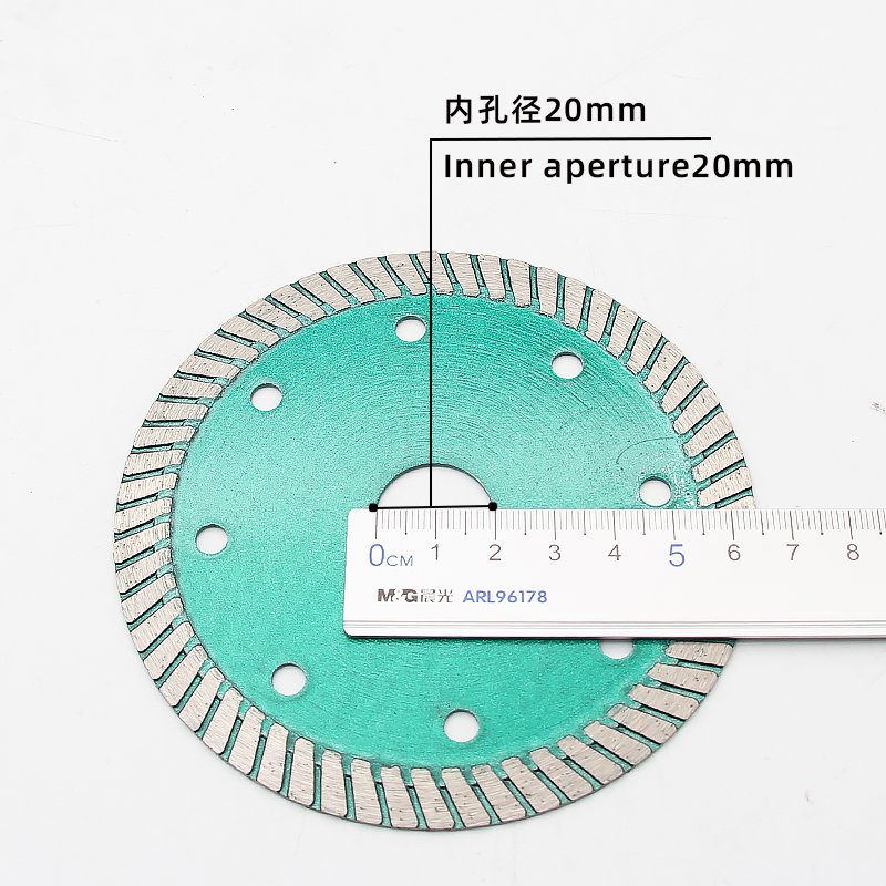 110mm Corrugated Ceramic Tile Blade with 1.1mm Thickness - product view 3