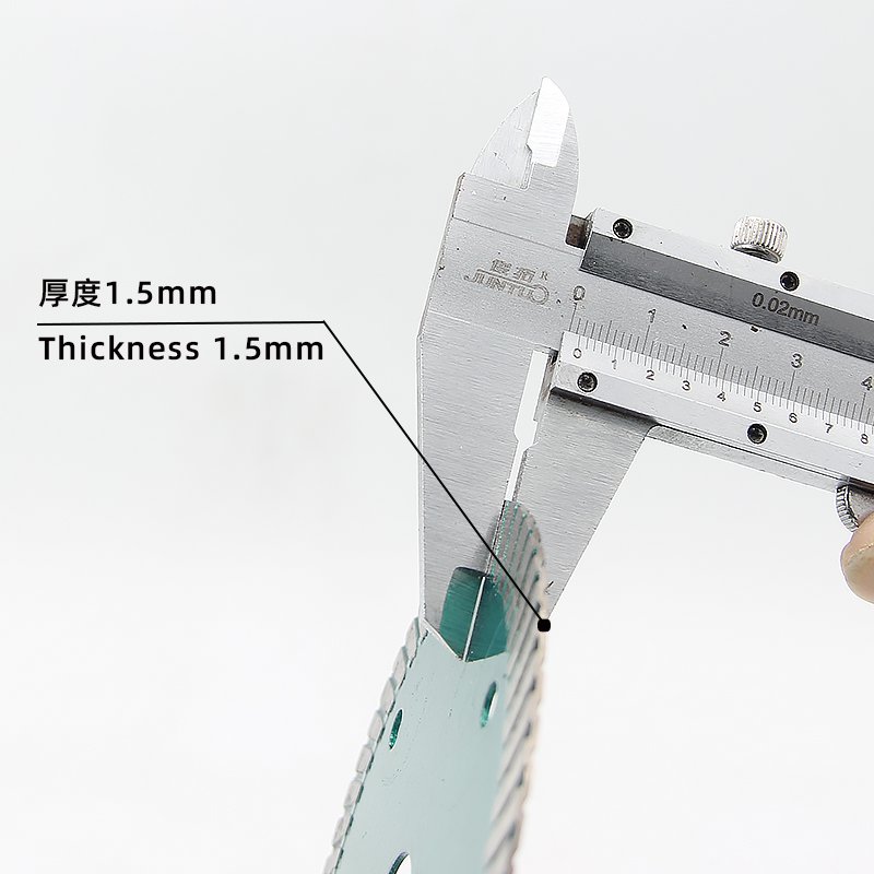 110mm Corrugated Ceramic Tile Blade with 1.1mm Thickness - product view 5