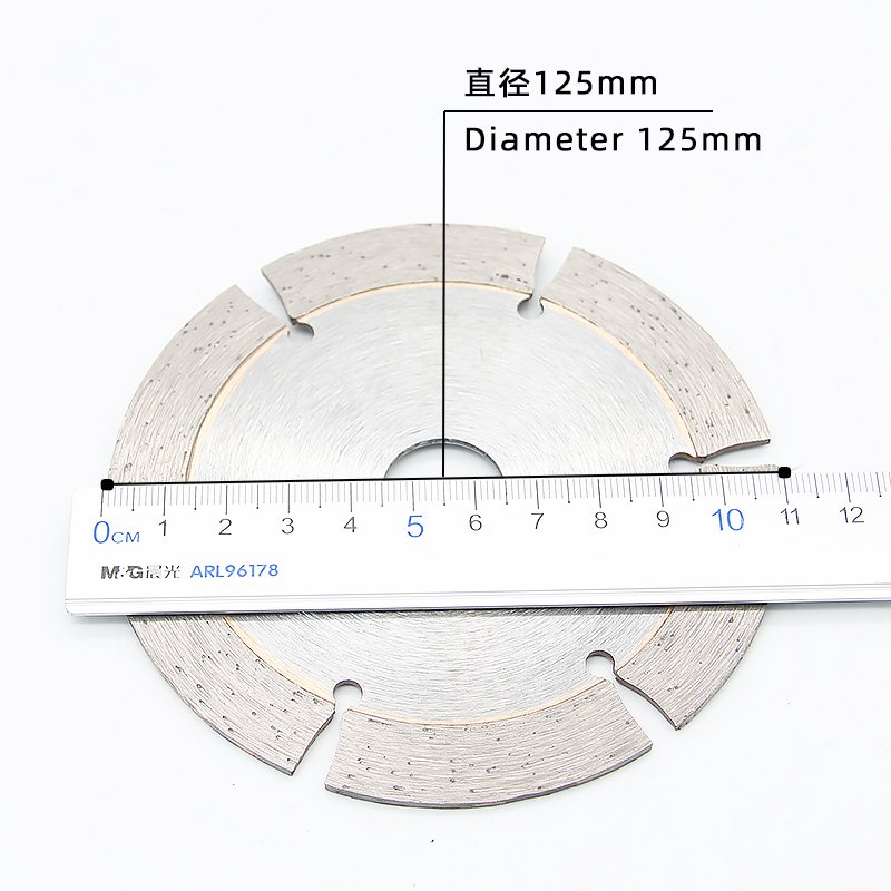 110mm 6-Tooth Granite Cutting Blade - product view 3