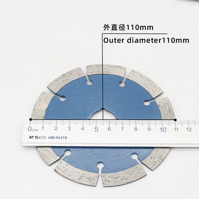 110mm Deep-Hole Design Dry Cutting Stone Blade - product view 5