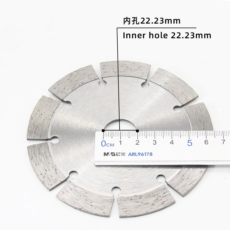 110mm 9-Tooth Dry Cutting Stone Blade with 12mm Segment - product view 4