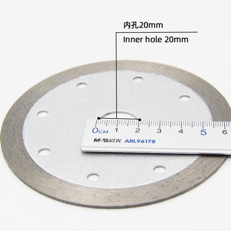 110mm Continuous Rim Stone Blade with 10mm Segment - product view 5