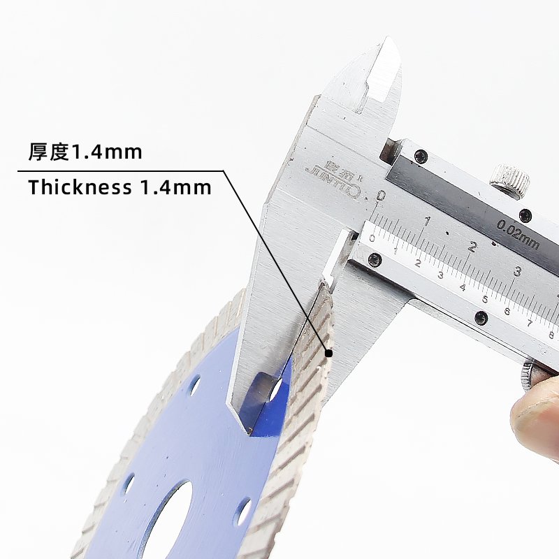 110mm Blue 58-Tooth Diamond Cutting Blade - product view 6