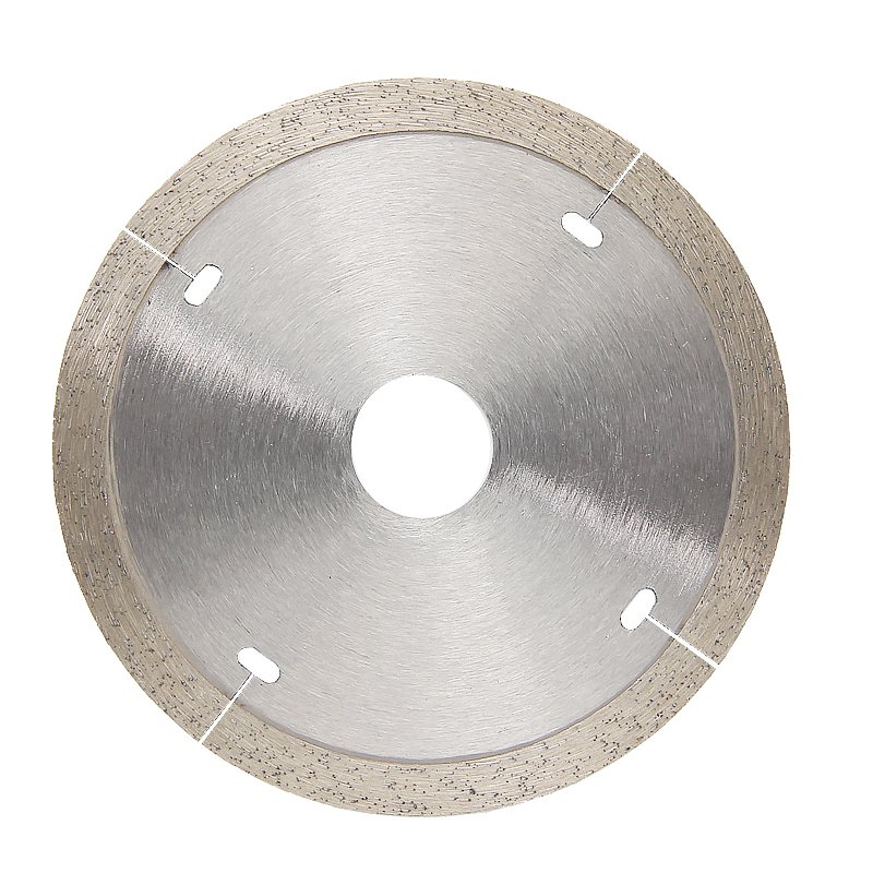 110mm Continuous Rim Diamond Blade with Slots - product view 2