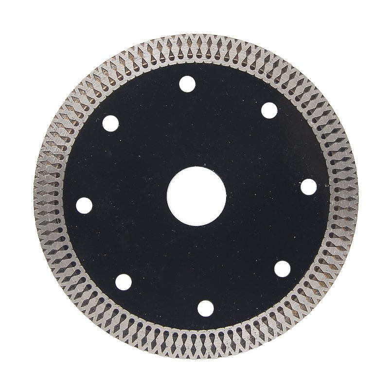 110mm Black Mesh Rim Ceramic Cutting Blade - product view 2