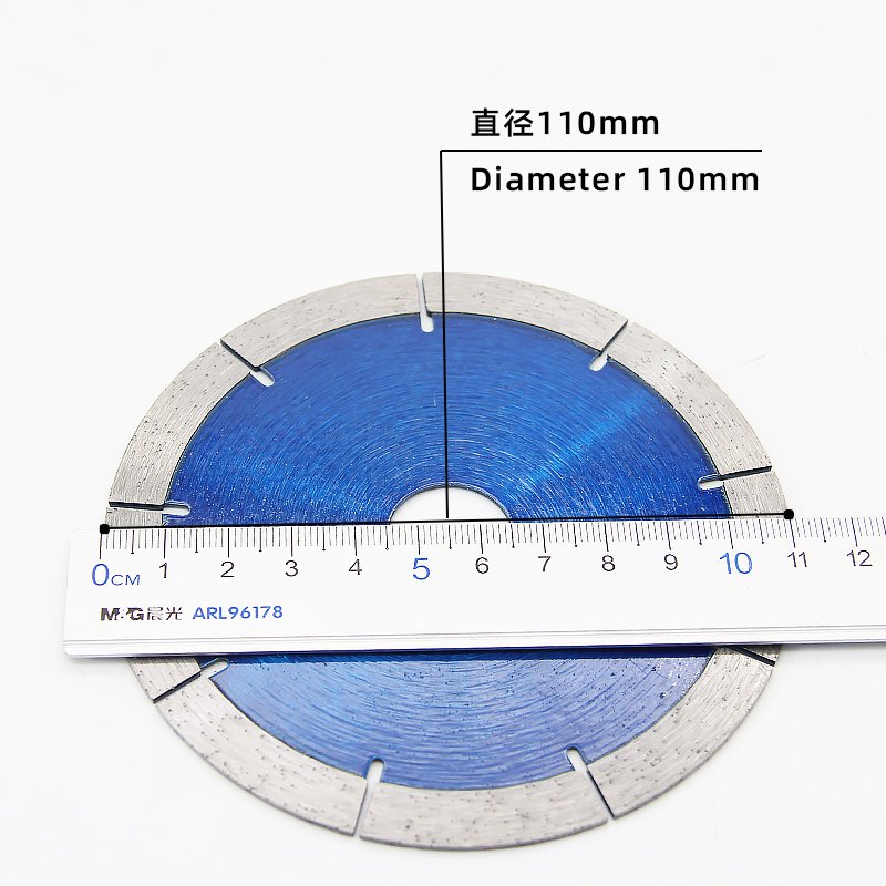 110mm U-Tooth Ceramic & Stone Chamfering Blade - product view 3