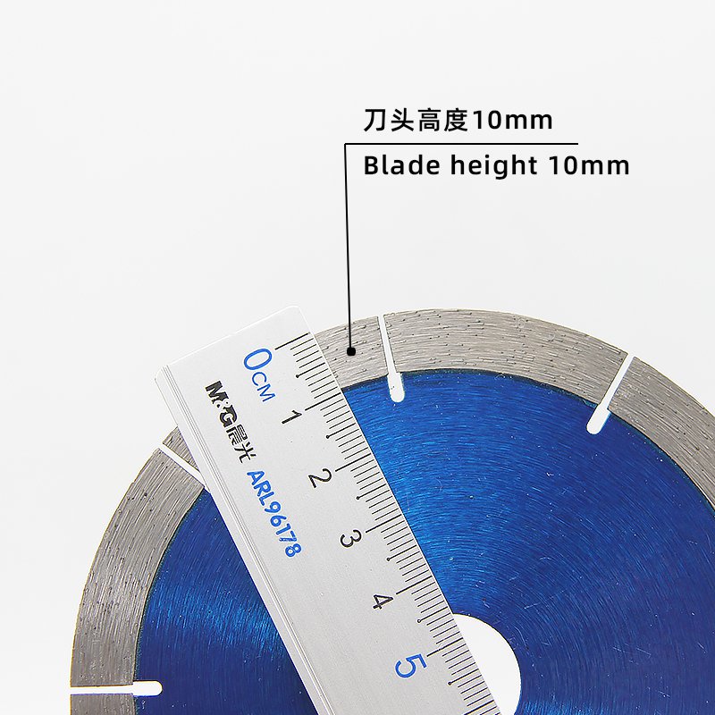 110mm U-Tooth Ceramic & Stone Chamfering Blade - product view 5