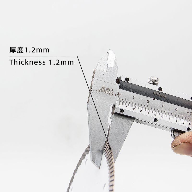 110mm Small Corrugated Tile Blade with 7mm Segment - product view 5