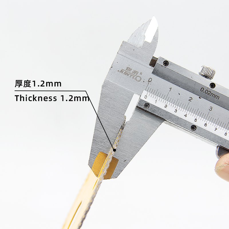 110mm Yellow Small Corrugated Tile Blade - product view 6