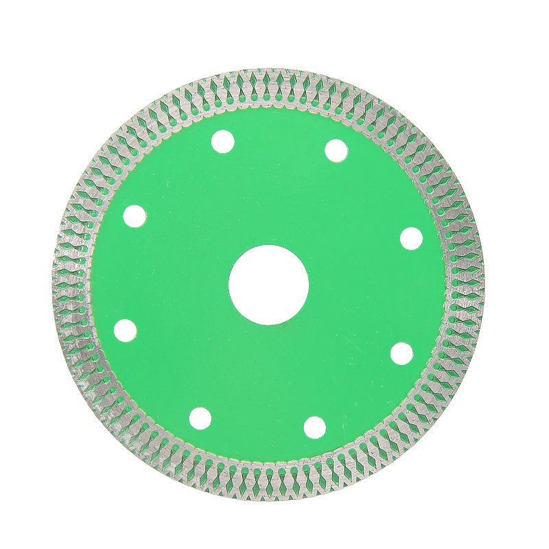 110mm Green Mesh Rim Ceramic Tile Blade - product view 2