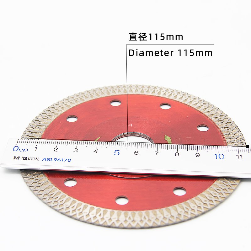115mm Reinforced Flange Ceramic Cutting Blade - product view 7