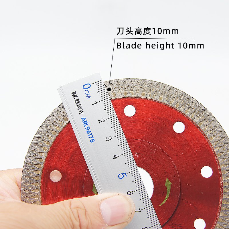 115mm Reinforced Flange Ceramic Cutting Blade - product view 5