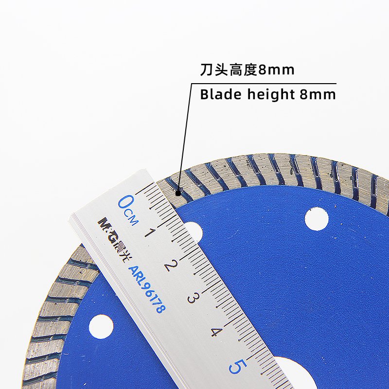 125mm Ultra-Thin Ceramic Tile Blade with 7mm Segment - product view 5