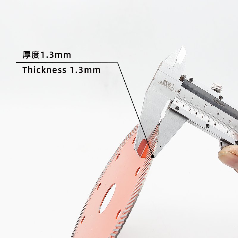 125mm Thin Corrugated Tile Blade with 10mm Segment - product view 3
