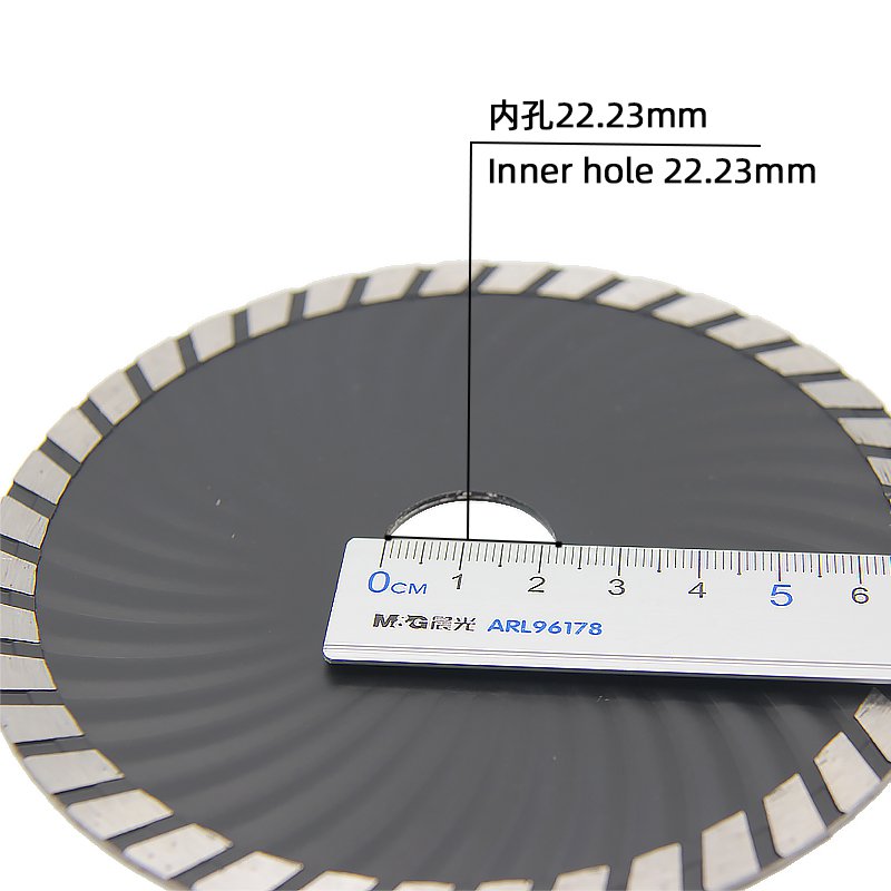 125mm Corrugated Stone Blade with 1.8mm Thickness - product view 4