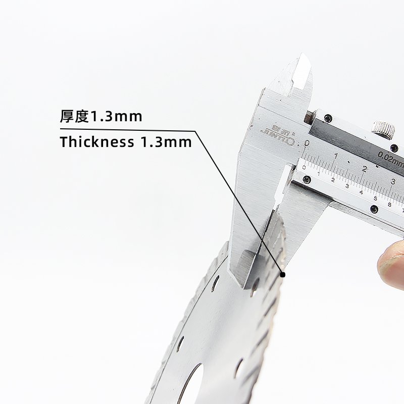 125mm Corrugated Stone Blade with 1.5mm Thickness - product view 2