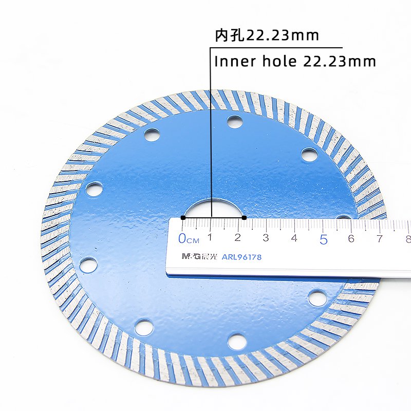 125mm Corrugated Stone & Tile Blade with 7mm Segment - product view 4
