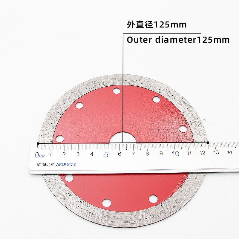 125mm Continuous Rim Wet & Dry Cutting Blade - product view 5