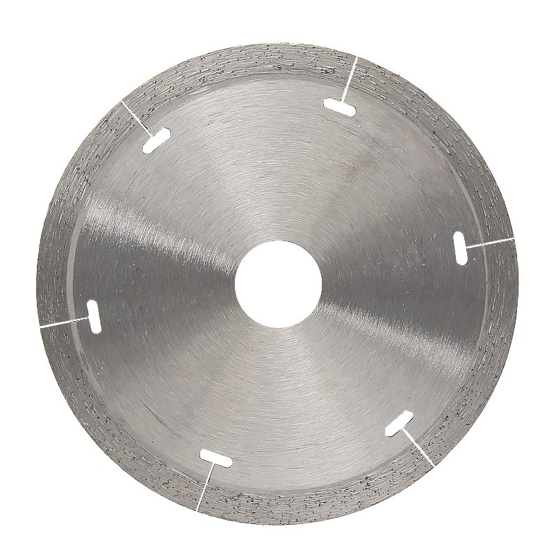 125mm Continuous Rim Diamond Blade with Slots - product view 2