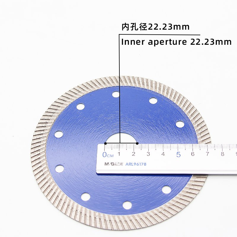 125mm Small Ripple Tile Blade with 10mm Segment - product view 4