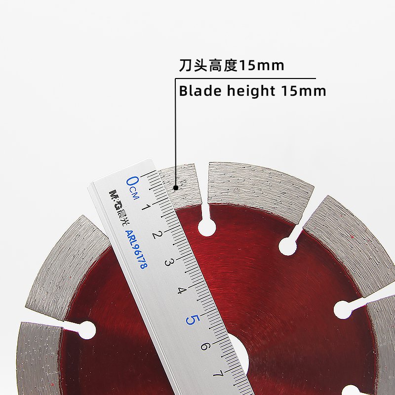 133mm Dry Cutting Stone Blade with 15mm Segment - product view 5