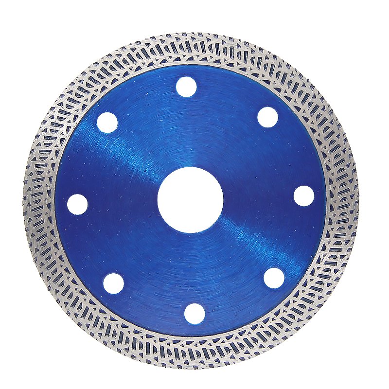 105mm K-Wave Ceramic Tile Blade with Transparent Blue - product view 2