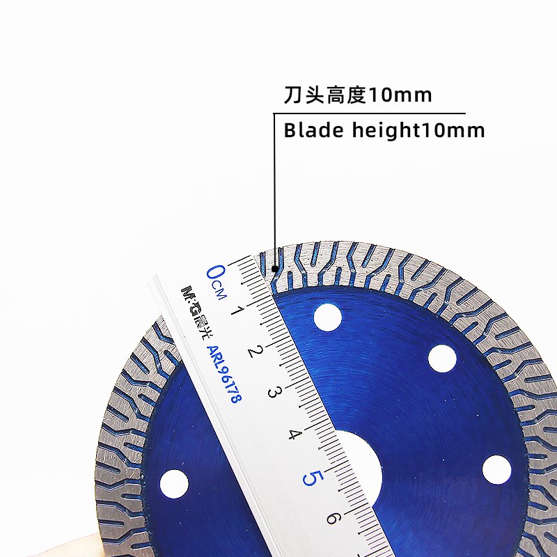 105mm Y-Wave Ultra-Thin Ceramic Tile Blade - product view 3