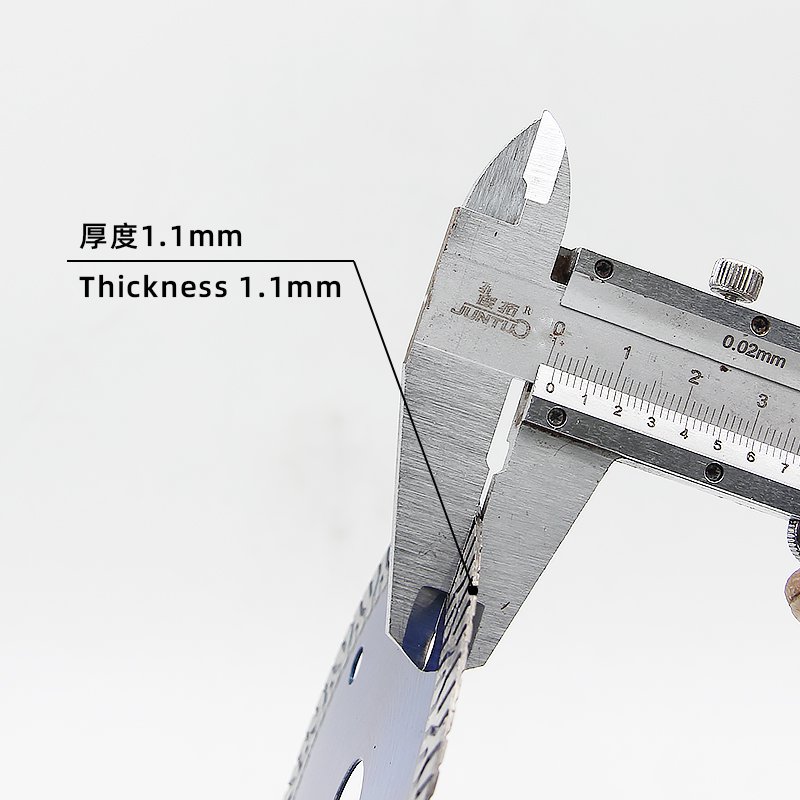 105mm Y-Wave Ultra-Thin Ceramic Tile Blade - product view 2