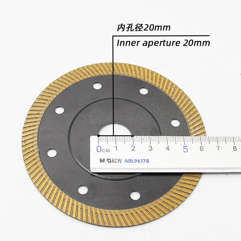 110mm Reinforced Flange Ceramic Tile Blade - product view 4