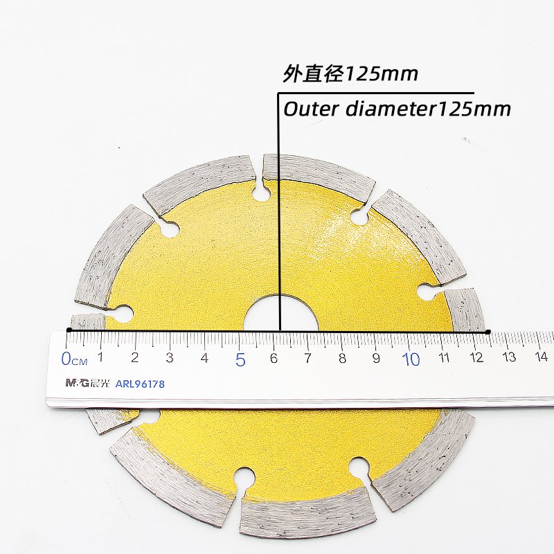 125mm Dry Cutting Diamond Blade for Stone - product view 5