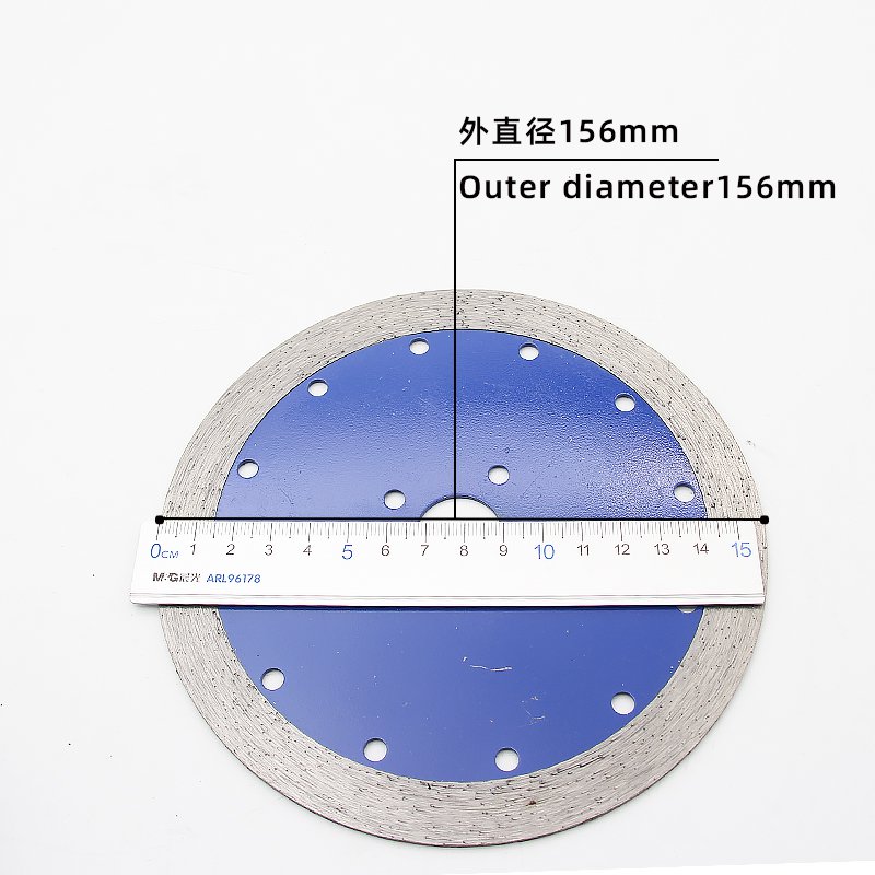 150mm Continuous Rim Wet Cutting Blade with 15mm Segment - product view 2