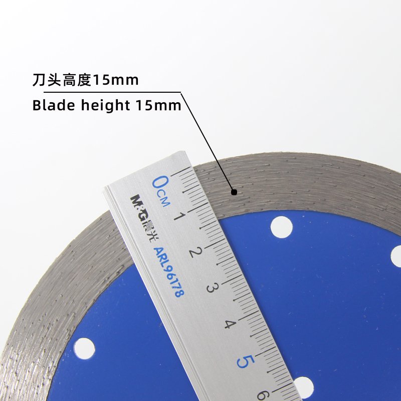 150mm Continuous Rim Wet Cutting Blade with 15mm Segment - product view 4