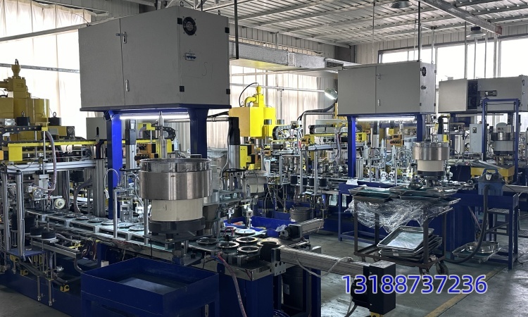 Diamond saw blade factory workshop